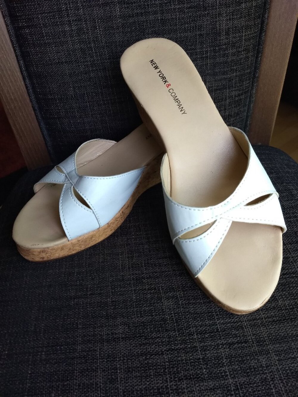 New York & CO wedge sandals.